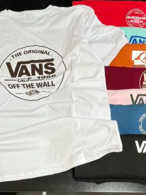 remeras de algodón corte regular (multimarca)