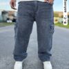 Pantalón jeans cargo estilo baggy