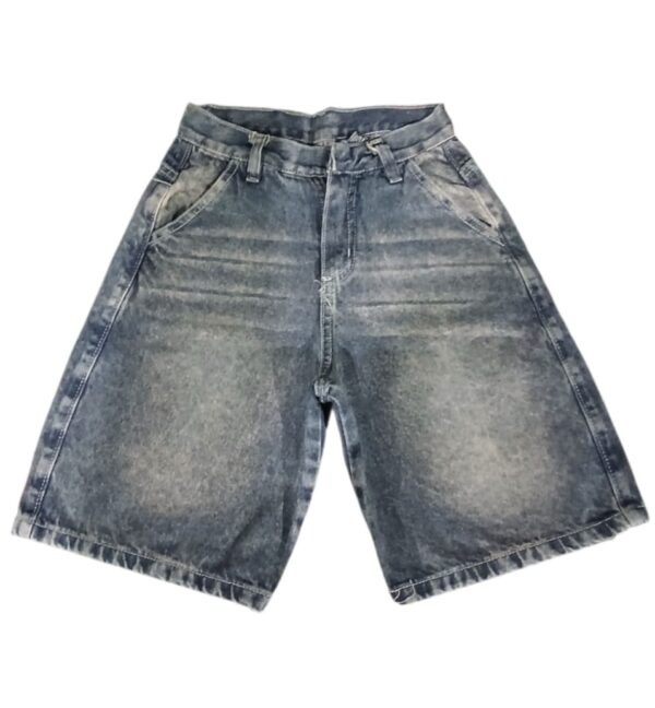 Bermuda de jeans baggy niño