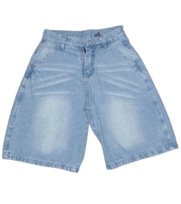 Bermuda de jeans baggy niño