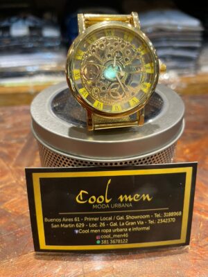 Reloj malla metalica