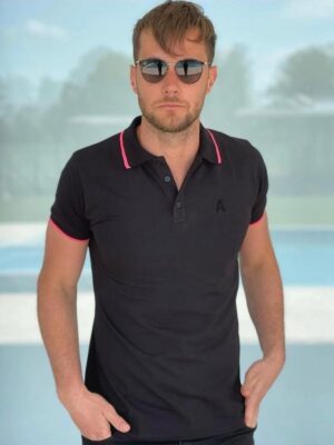 Chomba de algodón con lycra lisa