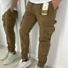 Pantalón joggers cargo gabardina
