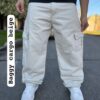 Pantalón jeans cargo estilo baggy
