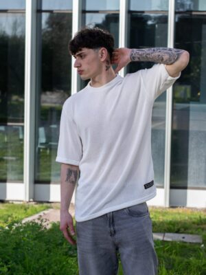 Remera slow tejido oversize