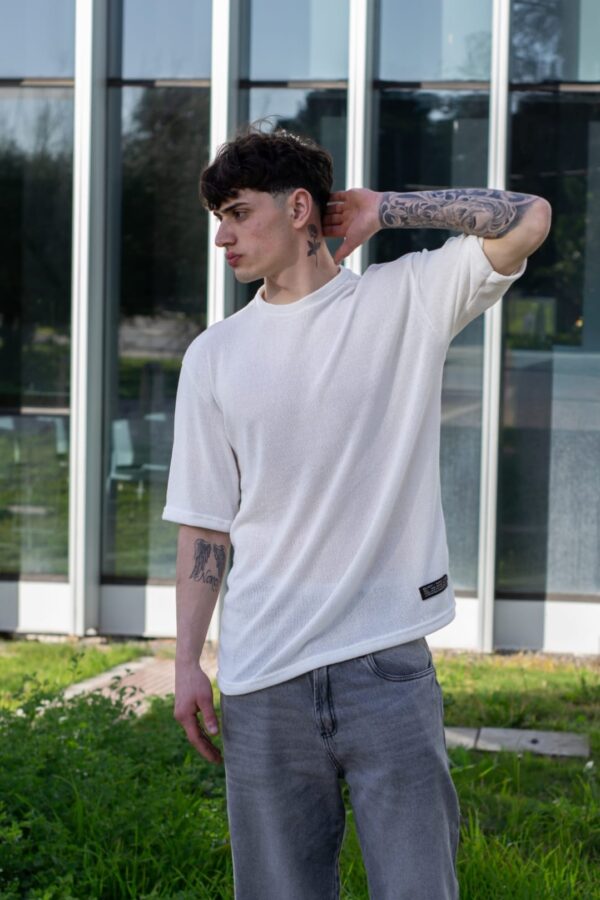 Remera slow tejido oversize