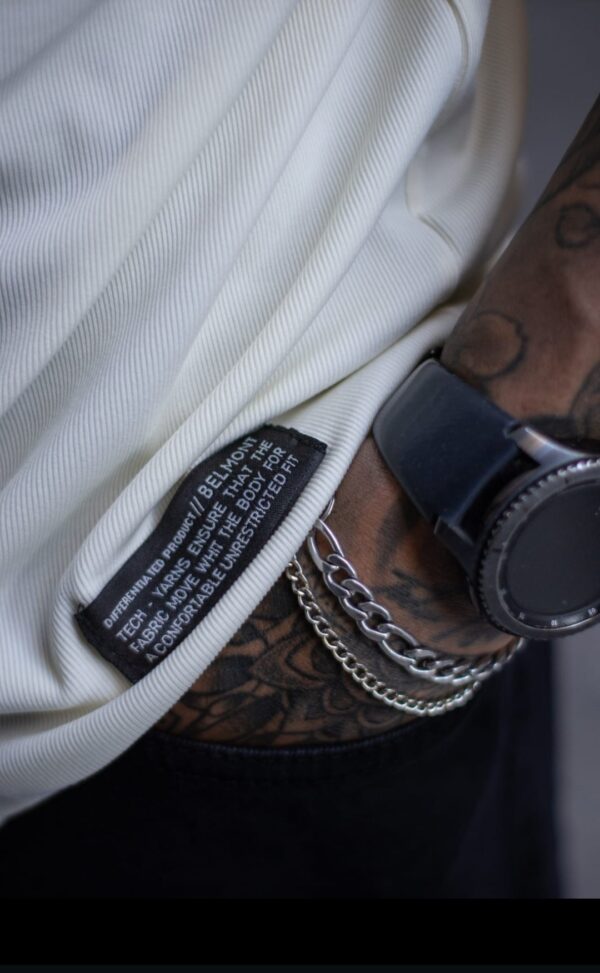 remera micro morley elastizado corte oversize